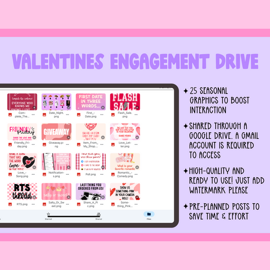 Valentines Engagement Drive