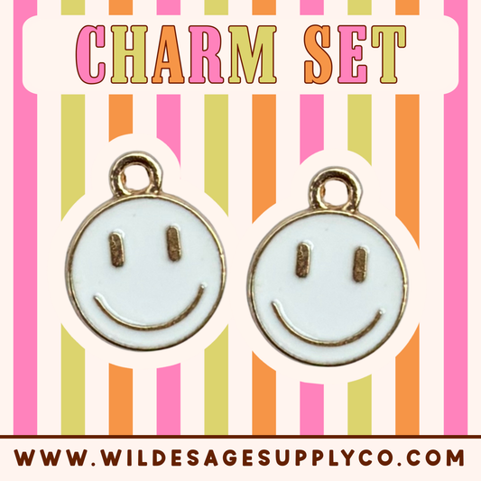 White Smile - Gold Charm Set